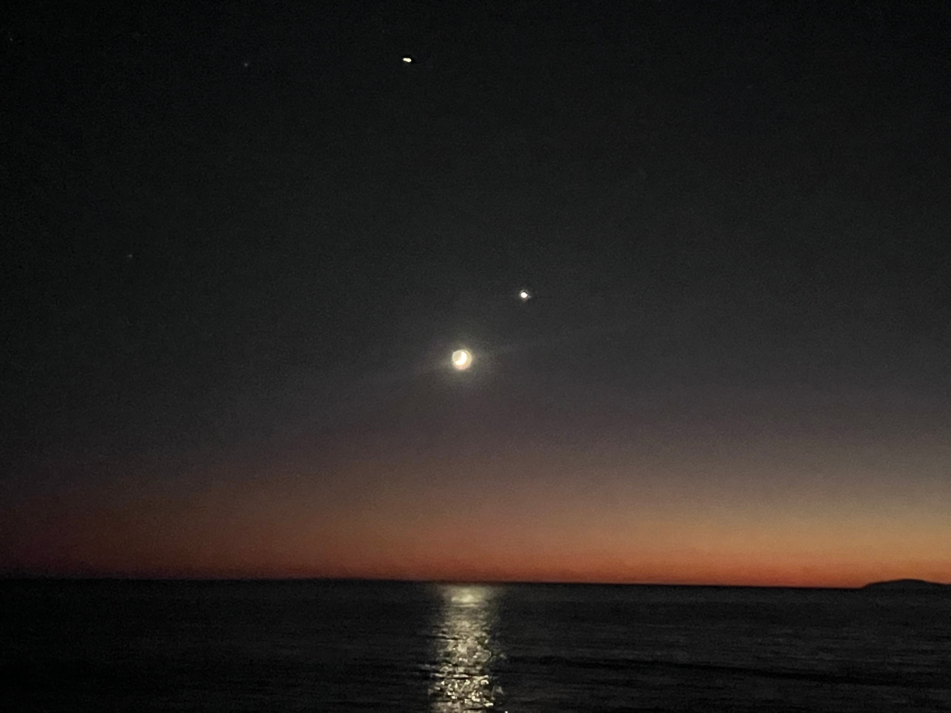 Moon & Venus